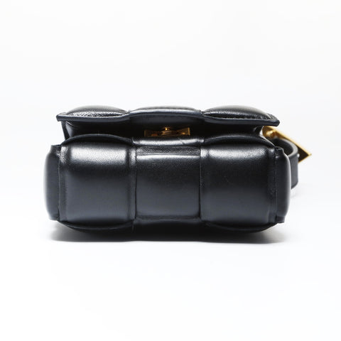 BOTTEGAVENETA Padette Candy Cassette Shoulder Bag black WS26962