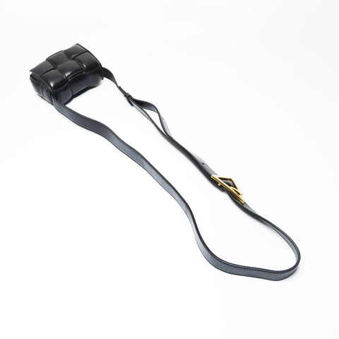 BOTTEGAVENETA Padette Candy Cassette Shoulder Bag black WS26962