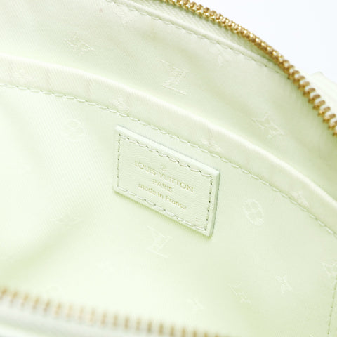 LOUIS VUITTON 2021-2025 Alma Soft BB Mahina Monogram Handbag green WS26965