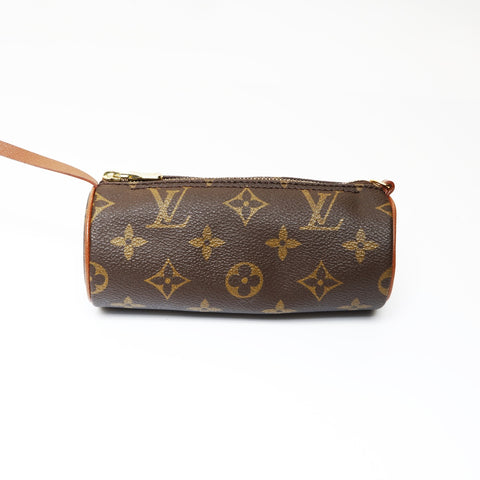 LOUIS VUITTON 1992 Monogram Papillon 30 Shoulder Bag Brown WS26976