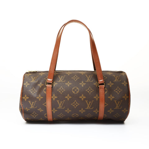 LOUIS VUITTON 1992 Monogram Papillon 30 Shoulder Bag Brown WS26976
