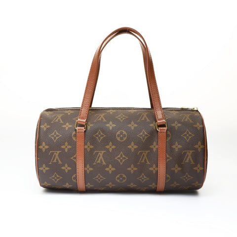 LOUIS VUITTON 1992 Monogram Papillon 30 Shoulder Bag Brown WS26976