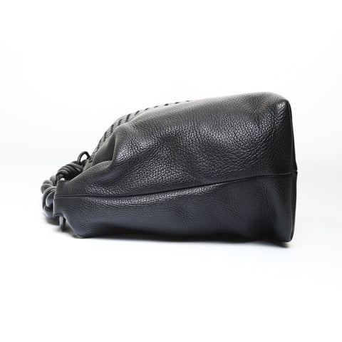 BOTTEGAVENETA INTRECCIATO Hand Narrow Shoulder Bag black WS26977