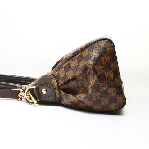 LOUIS VUITTON 2013 Damier Trevi PM Handbag Brown WS26979