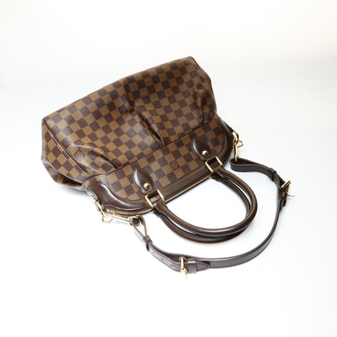 LOUIS VUITTON 2013 Damier Trevi PM Handbag Brown WS26979