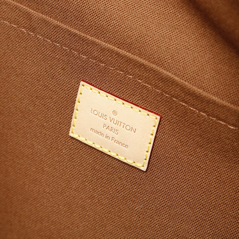 LOUIS VUITTON 2007 Monogram Rivet Handbag Brown WS26981
