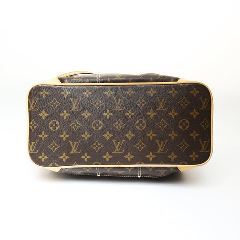 LOUIS VUITTON 2007 Monogram Rivet Handbag Brown WS26981