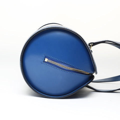 LOUIS VUITTON 1997 Epi Soufflot Handbag blue WS26982