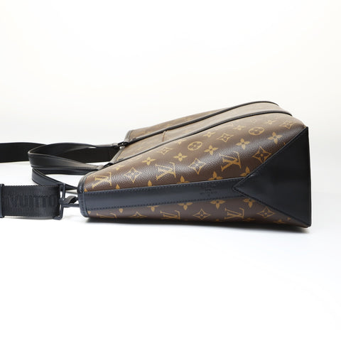 LOUIS VUITTON Monogram Macassar Weekend Tote PM Tote Bag Brown WS26987