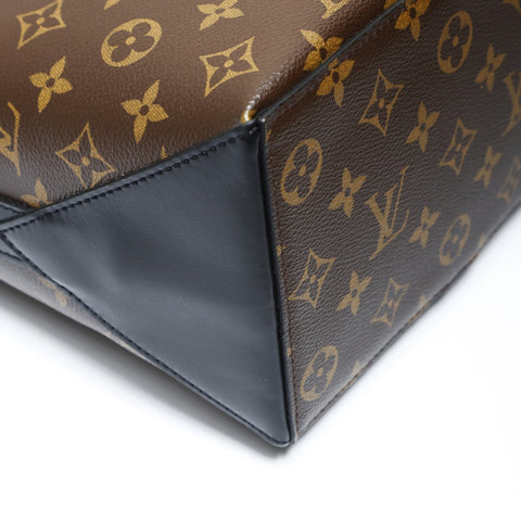 LOUIS VUITTON Monogram Macassar Weekend Tote PM Tote Bag Brown WS26987