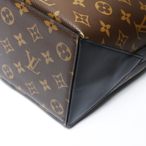 LOUIS VUITTON Monogram Macassar Weekend Tote PM Tote Bag Brown WS26987