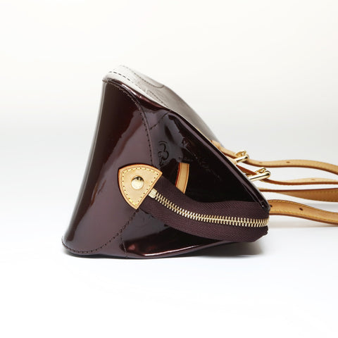 LOUIS VUITTON 2007 Vernis Rosewood Avenue Shoulder Bag Red WS26988