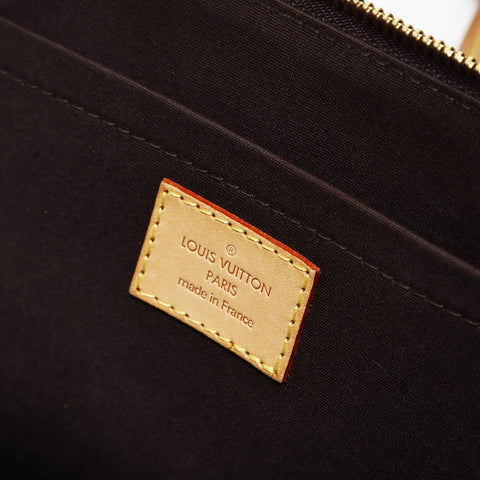 LOUIS VUITTON 2007 Vernis Rosewood Avenue Shoulder Bag Red WS26988