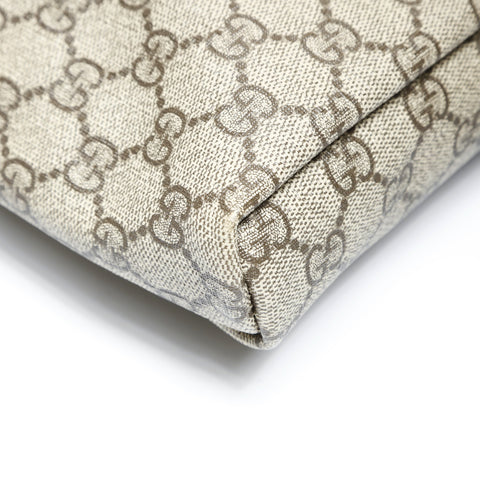 GUCCI GG Supreme PVC Shoulder Bag Brown WS26992