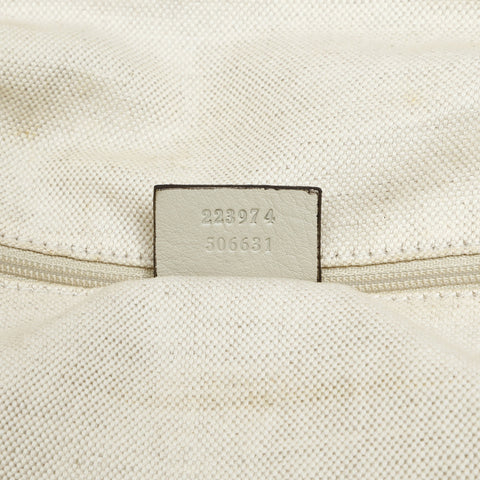 GUCCI GG Canvas Sukey 2way Shoulder Bag beige WS26993