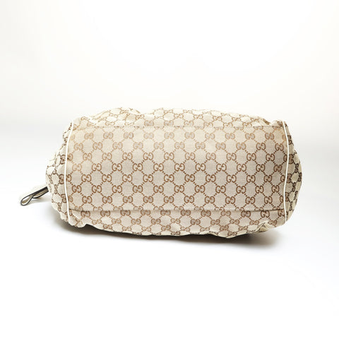 GUCCI GG Canvas Sukey 2way Shoulder Bag beige WS26993