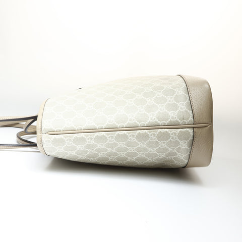 GUCCI PVC Ophidia GG Supreme Tote Bag beige WS26994