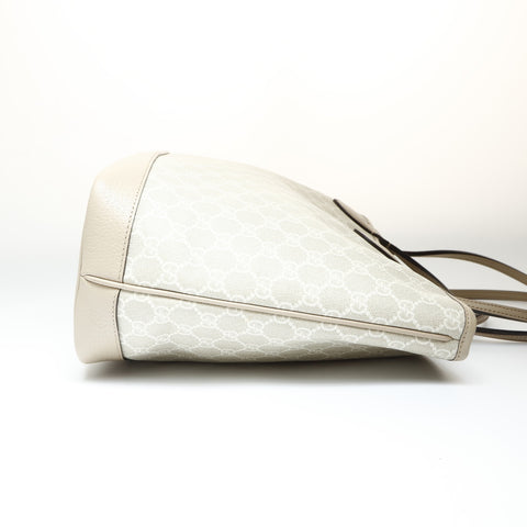 GUCCI PVC Ophidia GG Supreme Tote Bag beige WS26994