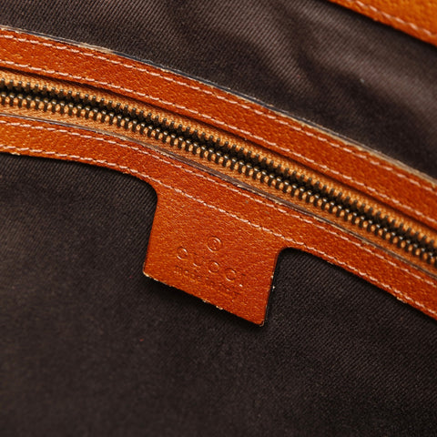 GUCCI GG canvas studs Tote Bag Brown WS26995