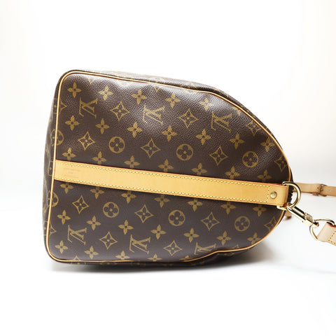 LOUIS VUITTON 1998 Monogram Keepall Bandouliere 55 Boston bag Brown WS26997