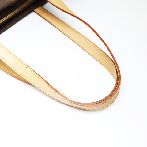 LOUIS VUITTON 2000 Monogram Luco Tote Bag Brown WS26998