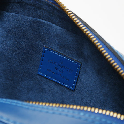 LOUIS VUITTON 1998 Epi Sablon Handbag blue WS26999