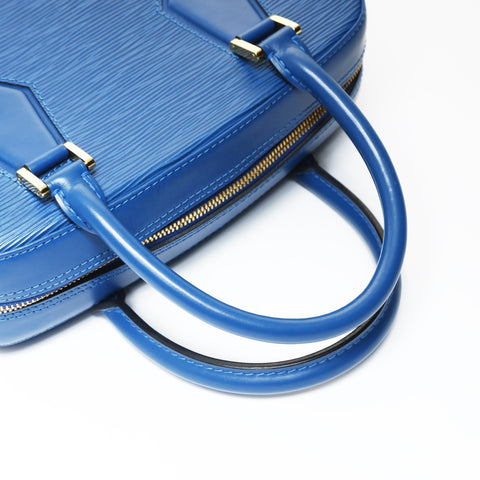 LOUIS VUITTON 1998 Epi Sablon Handbag blue WS26999