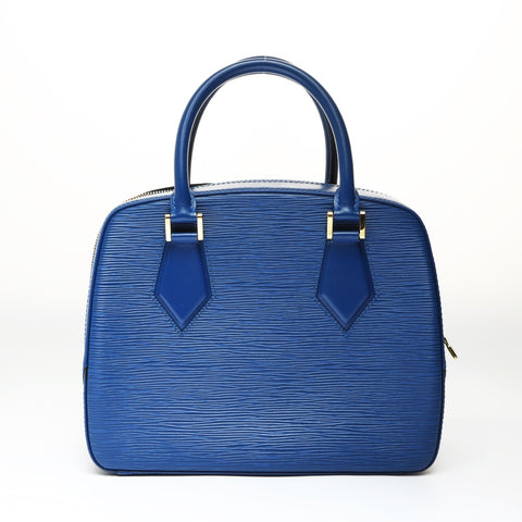 LOUIS VUITTON 1998 Epi Sablon Handbag blue WS26999