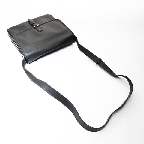 PRADA Safiano leather Shoulder Bag black WS27002