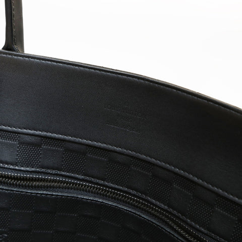 LOUIS VUITTON 2014 Damier Infinie Caba Voyage Tote Bag black WS27003