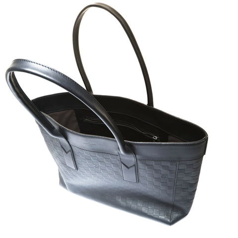 LOUIS VUITTON 2014 Damier Infinie Caba Voyage Tote Bag black WS27003