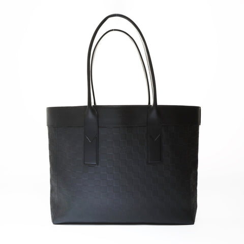 LOUIS VUITTON 2014 Damier Infinie Caba Voyage Tote Bag black WS27003