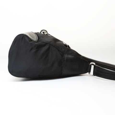 PRADA Nylon Shoulder Bag black WS27005
