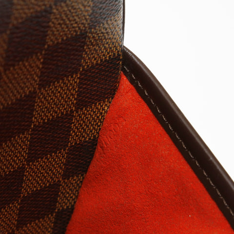 LOUIS VUITTON 2003 Damier Ipanema PM Shoulder Bag Brown WS27006