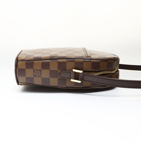 LOUIS VUITTON 2003 Damier Ipanema PM Shoulder Bag Brown WS27006