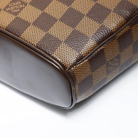 LOUIS VUITTON 2003 Damier Ipanema PM Shoulder Bag Brown WS27006