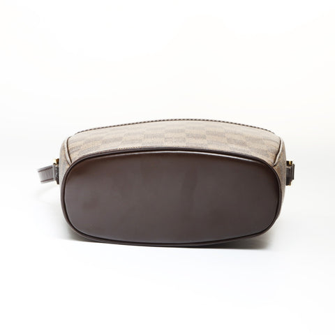 LOUIS VUITTON 2003 Damier Ipanema PM Shoulder Bag Brown WS27006