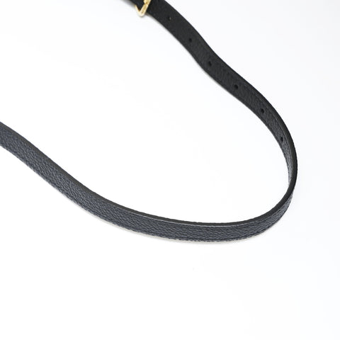 LOUIS VUITTON Monogram Empreinte Bagatelle NM Shoulder Bag black WS27013