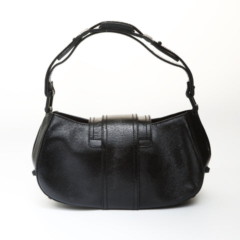 FENDI Logo studs Shoulder Bag black WS27015