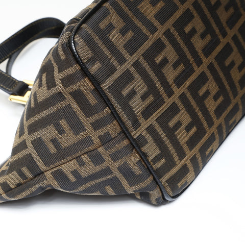 FENDI Zucca canvas Handbag Brown WS27018