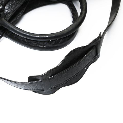 BALENCIAGA City Leather 2WAY Handbag black WS27022