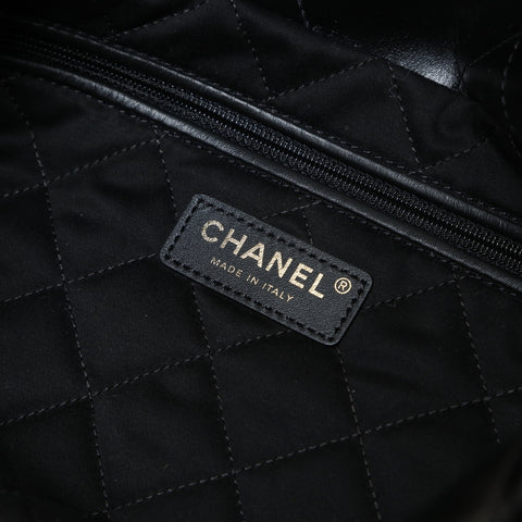 CHANEL Chanel 22 Shiny Calfskin Shoulder Bag black WS27023