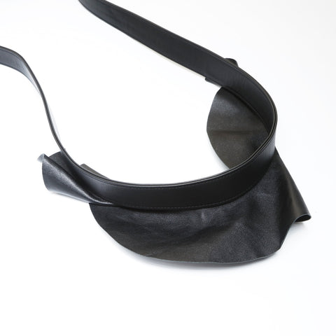 CHANEL No. 29 2019 Frill Matelasse Gold Metal Rum Shoulder Bag black WS27025