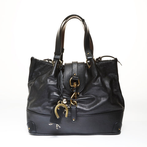 Chloe Kerala Leather Handbag black WS27027