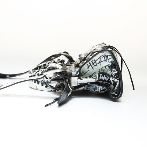 BALENCIAGA Neo Cagol Graffiti 2way City Handbag black WS27028