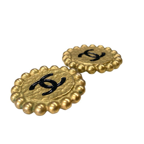 Chanel CHANEL Coco Mark Earring Gold WS2703