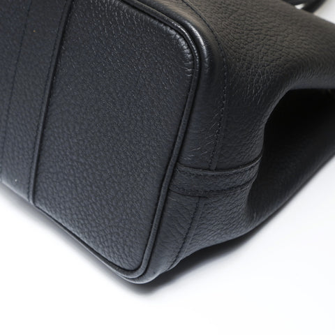 HERMES □R stamped 2014 Garden Party TPM Negonda Handbag black WS27031