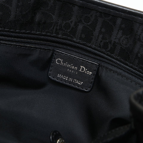 Christian Dior Lovely Canvas Trotter Handbag black WS27032