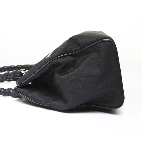 Christian Dior Lovely Canvas Trotter Handbag black WS27032