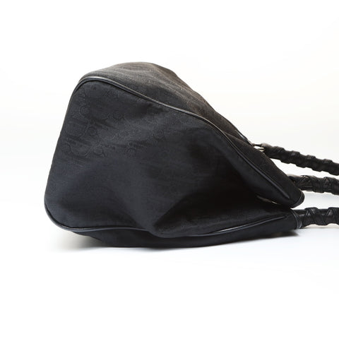 Christian Dior Lovely Canvas Trotter Handbag black WS27032